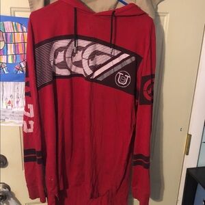 Ecko Unlimited Red and Black Hoodie